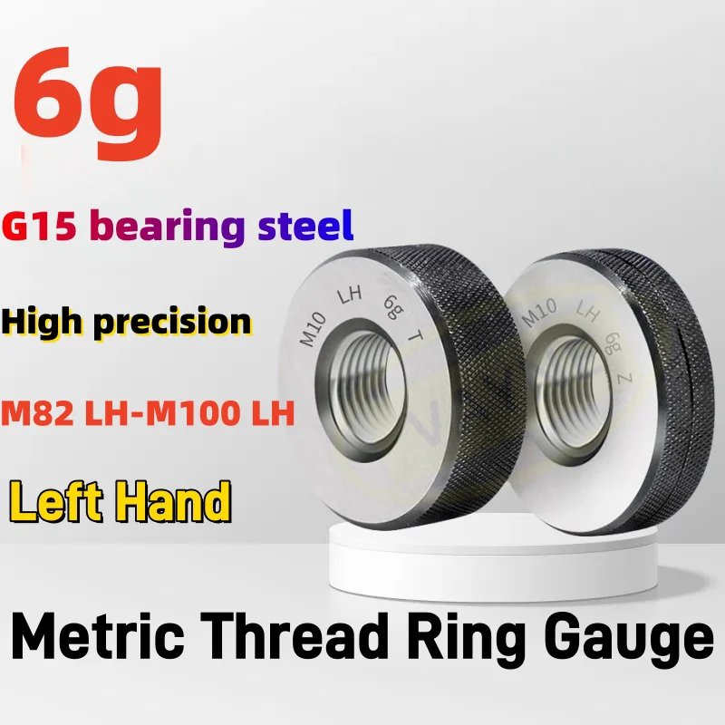 1SET(1*GO+1*NOGO) 6g Accuracy Left Hand M82-M100 Non-Standard Metric Thread Ring Gauge Measure Tool M82M83M84M85M86M90M92-M100
1SET(1*GO+1*NOGO) 6g Accuracy Left Hand M82-M100 Non-Standard Metric Thread Ring Gauge Measure Tool M82M83M84M85M86M90M92-M100