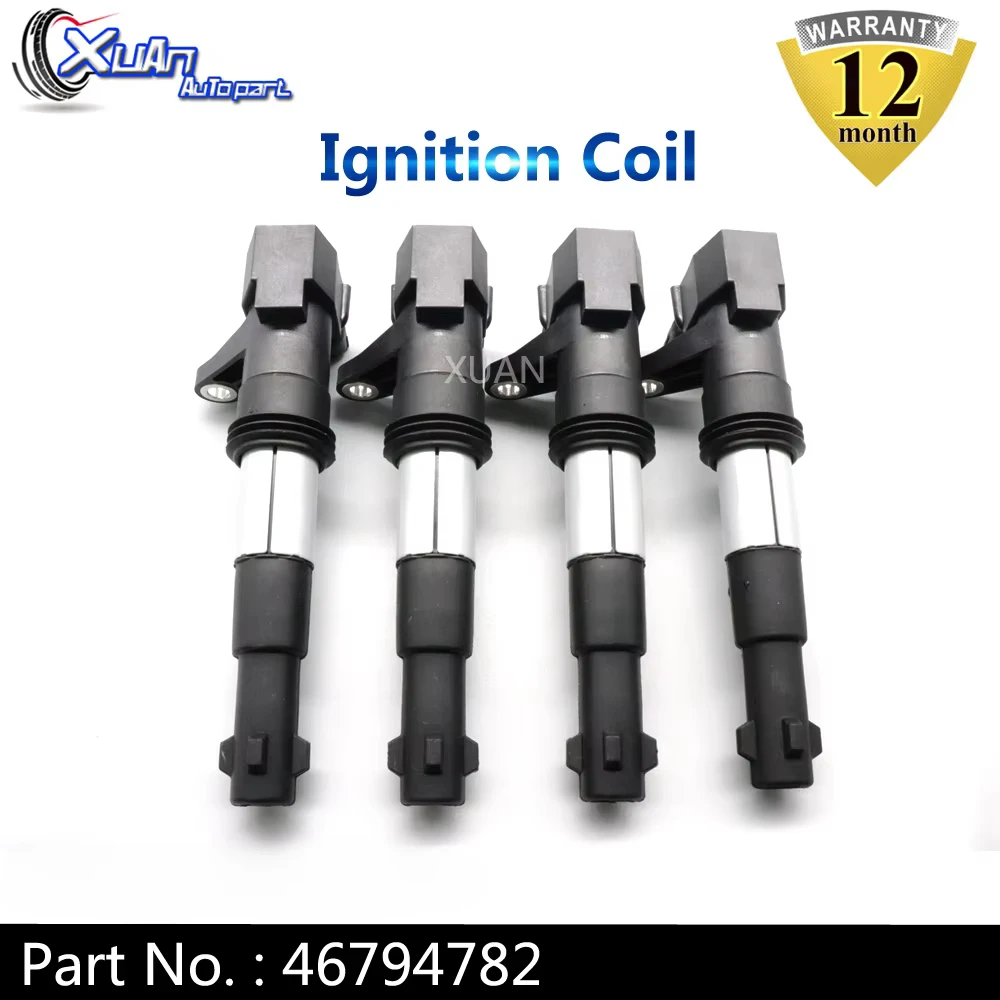 XUAN High Quality Ignition Coil Kit 46794782 For ALFA ROMEO 156 159 GT GTV Spider 916C 916S 932 937 2.0L JTS 0221604103
XUAN High Quality Ignition Coil Kit 46794782 For ALFA ROMEO 156 159 GT GTV Spider 916C 916S 932 937 2.0L JTS 0221604103