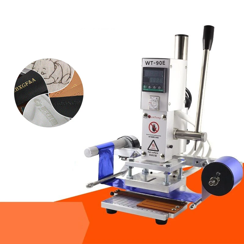 ZJW STLFHot Foil Stamping Machine Manual Bronzing Machine for PVC Card Leather Paper Embossing Logo Heat Press Stamping Machine
ZJW STLFHot Foil Stamping Machine Manual Bronzing Machine for PVC Card Leather Paper Embossing Logo Heat Press Stamping Machine