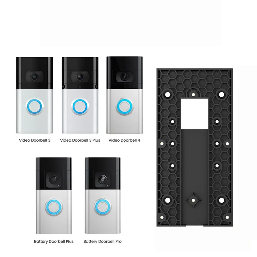 Hot Portable Waterproof Doorbell Bracket Universal Durable Ring Doorbell Plate Full Protection Anti-glare Cover forRING Doorbell
Hot Portable Waterproof Doorbell Bracket Universal Durable Ring Doorbell Plate Full Protection Anti-glare Cover forRING Doorbell