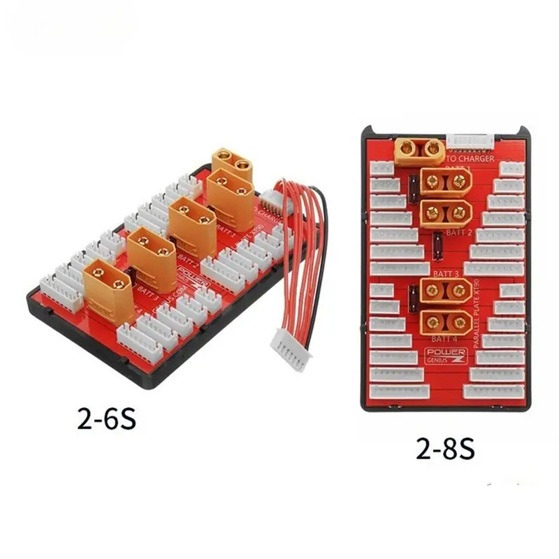 ABXE-Lipo Battery Parallel Charging Board Lipo Battery Forrc Models 2-6S Supports Charging 4 Batteries Simultaneously
ABXE-Lipo Battery Parallel Charging Board Lipo Battery Forrc Models 2-6S Supports Charging 4 Batteries Simultaneously