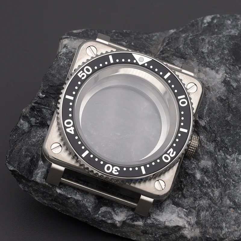 New Square Watch Case Stainless Steel Sapphire Glass Fit NH35 NH36 Movement Men's Watches Diver Case Watch Repair Parts
New Square Watch Case Stainless Steel Sapphire Glass Fit NH35 NH36 Movement Men's Watches Diver Case Watch Repair Parts