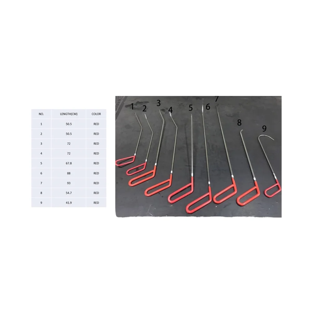 Professional 42 Pc for Tool Kit Paintless Dent Repair Set Auto Body Dent Puller 420-Stainless Steel For Porsche
Professional 42 Pc for Tool Kit Paintless Dent Repair Set Auto Body Dent Puller 420-Stainless Steel For Porsche