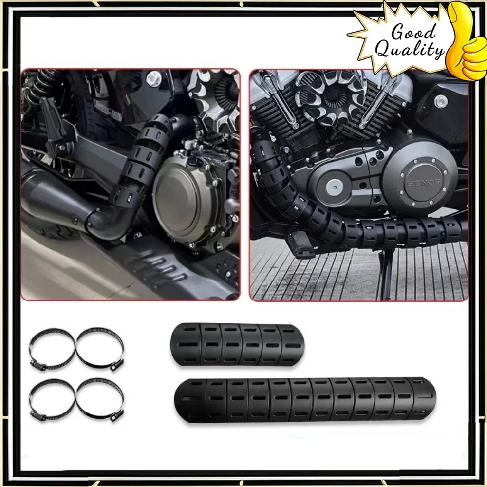 Good Quality Suitable for QJMOTOR BENDA motorcycle exhaust pipe anti-scalding cover heat insulation cover
Good Quality Suitable for QJMOTOR BENDA motorcycle exhaust pipe anti-scalding cover heat insulation cover