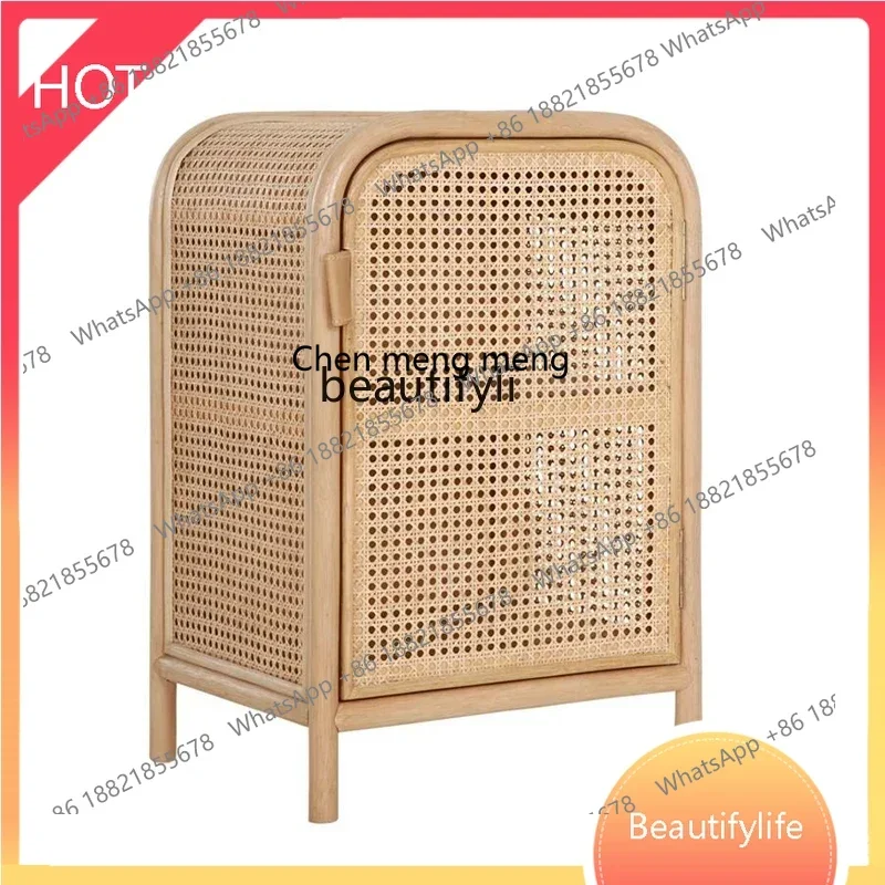 z1q Small Cabinet Modern Korean Style Clothes Hanger Rattan Storage Locker Sofa Small Side Cabinet
z1q Small Cabinet Modern Korean Style Clothes Hanger Rattan Storage Locker Sofa Small Side Cabinet