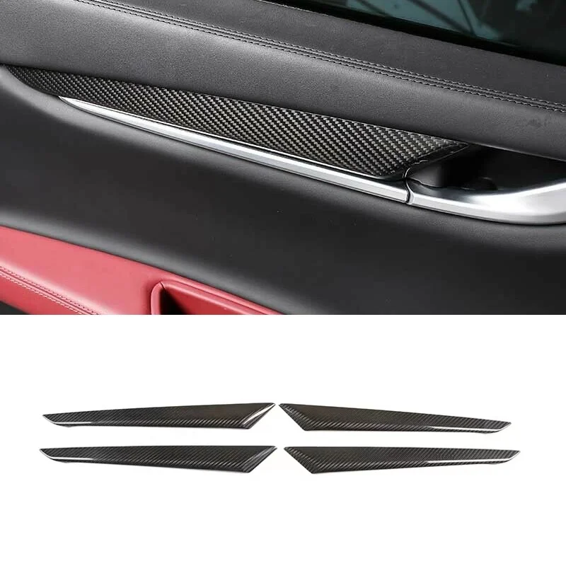 Real Carbon Fiber Car Door Stripe Decoration Cover Trim Fit For Maserati Ghibli 2014-2019
Real Carbon Fiber Car Door Stripe Decoration Cover Trim Fit For Maserati Ghibli 2014-2019