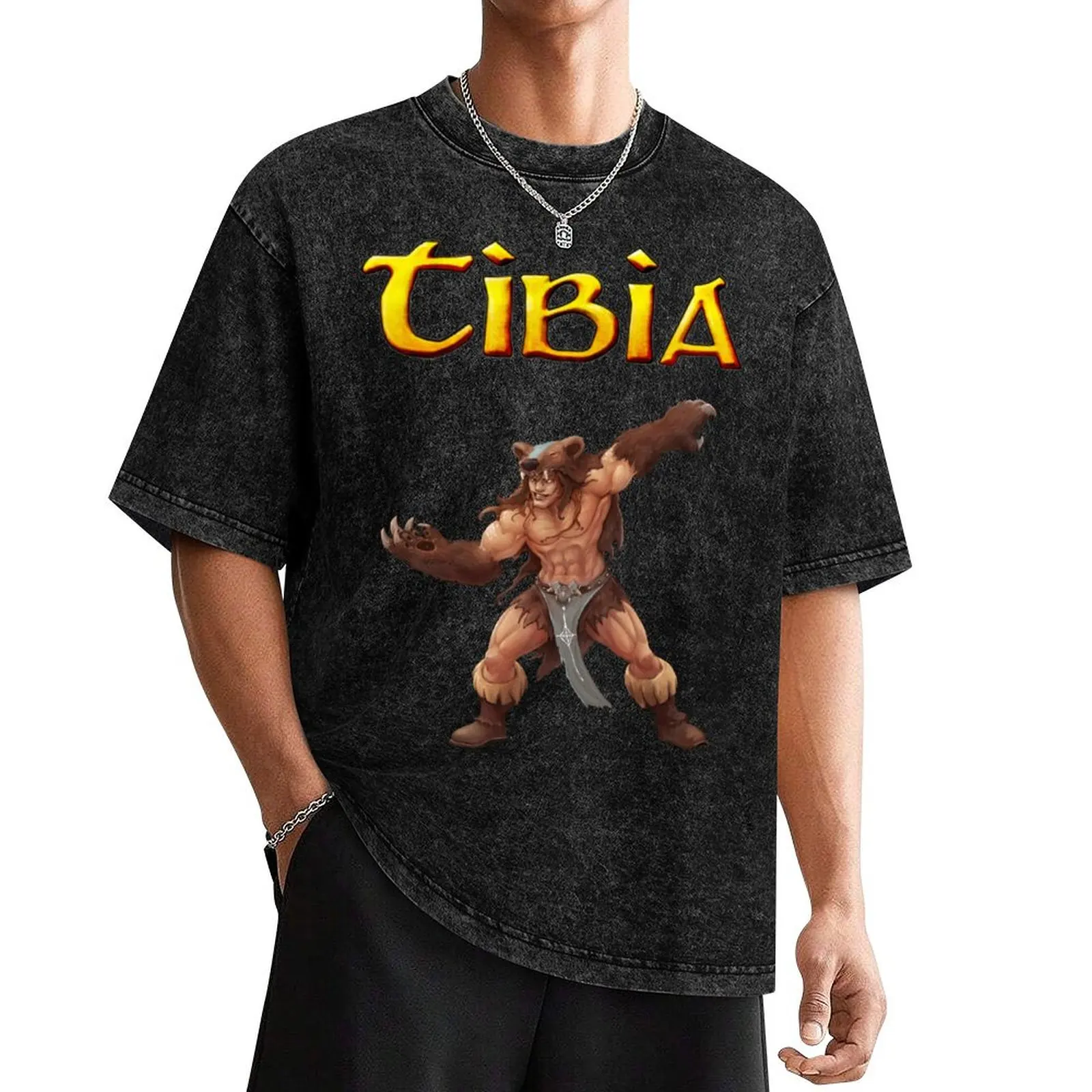 Tibia MMORPG Druid T-Shirt kawaii clothes animal prinfor boys tshirts personalised Men's t shirts
Tibia MMORPG Druid T-Shirt kawaii clothes animal prinfor boys tshirts personalised Men's t shirts
