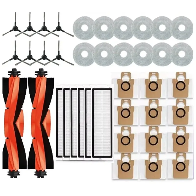 【АКСЕССУАРЫ】Для робота-пылесоса Xiaomi X20 Max D109GL: мешок для сбора пыли, основная щетка, боковая щетка, HEPA-фильтр и сменная салфетка для влажной уборки (комплект C)
【АКСЕССУАРЫ】Для робота-пылесоса Xiaomi X20 Max D109GL: мешок для сбора пыли, основная щетка, боковая щетка, HEPA-фильтр и сменная салфетка для влажной уборки (комплект C)