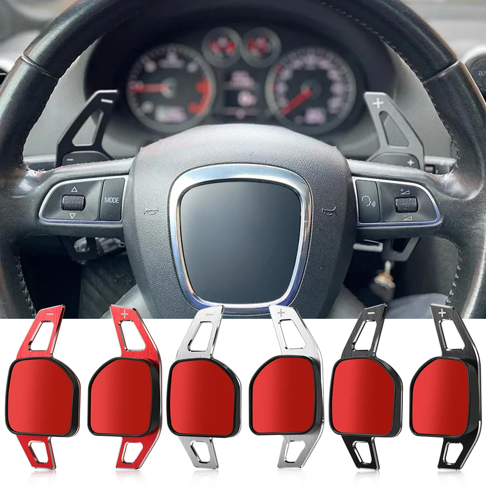 Aluminum Steering Wheel Shift Paddle Shifter Extension For Audi A3 A4 A5 A6 A7 A8 Q5 Q7 TT S3 S4 S5 R8 2006-2009 2010 2011
Aluminum Steering Wheel Shift Paddle Shifter Extension For Audi A3 A4 A5 A6 A7 A8 Q5 Q7 TT S3 S4 S5 R8 2006-2009 2010 2011