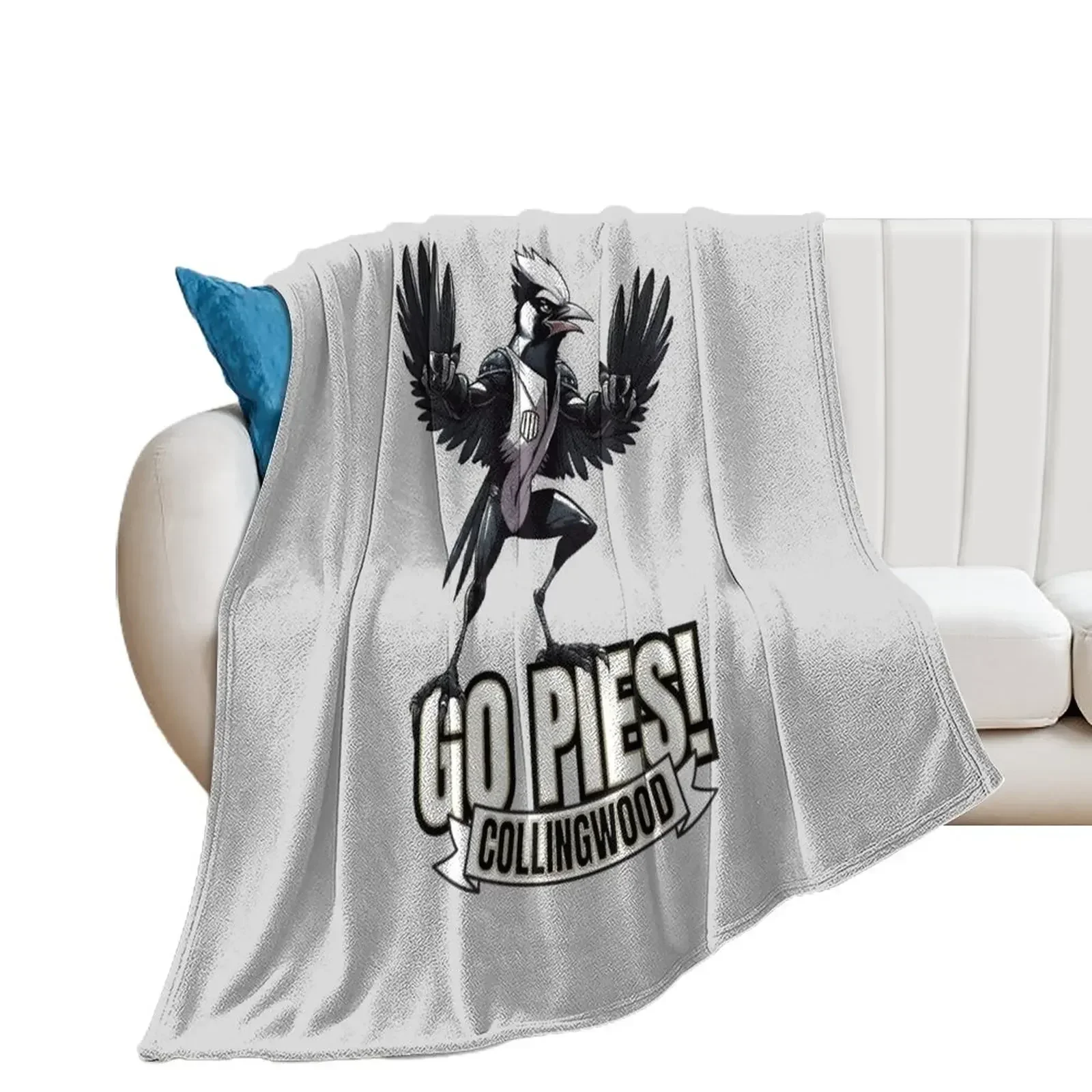 Collingwood Go Pies! Magpies Throw Blanket Loose Summer Beddings Sleeping Bag for sofa Blankets
Collingwood Go Pies! Magpies Throw Blanket Loose Summer Beddings Sleeping Bag for sofa Blankets