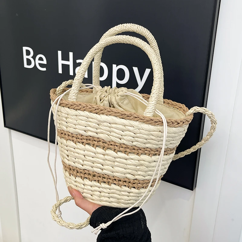 Casual ladies straw bags for women 2026 summer beach bag female crossbody shoulder bag rattan tote handbag designer bucket purse
Casual ladies straw bags for women 2026 summer beach bag female crossbody shoulder bag rattan tote handbag designer bucket purse