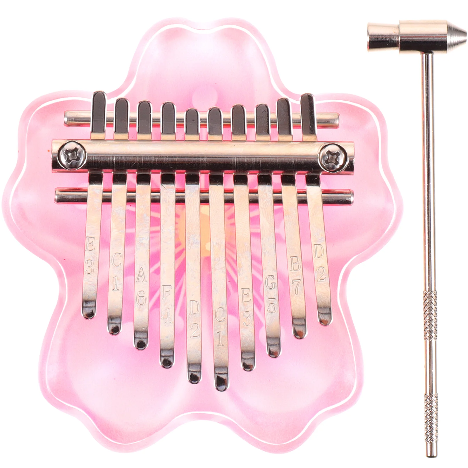 10 Key Kalimba Thumb Piano Small Musical Instrument Easy to Carry Portable Mini Finger Piano Sakura Design Durable
10 Key Kalimba Thumb Piano Small Musical Instrument Easy to Carry Portable Mini Finger Piano Sakura Design Durable