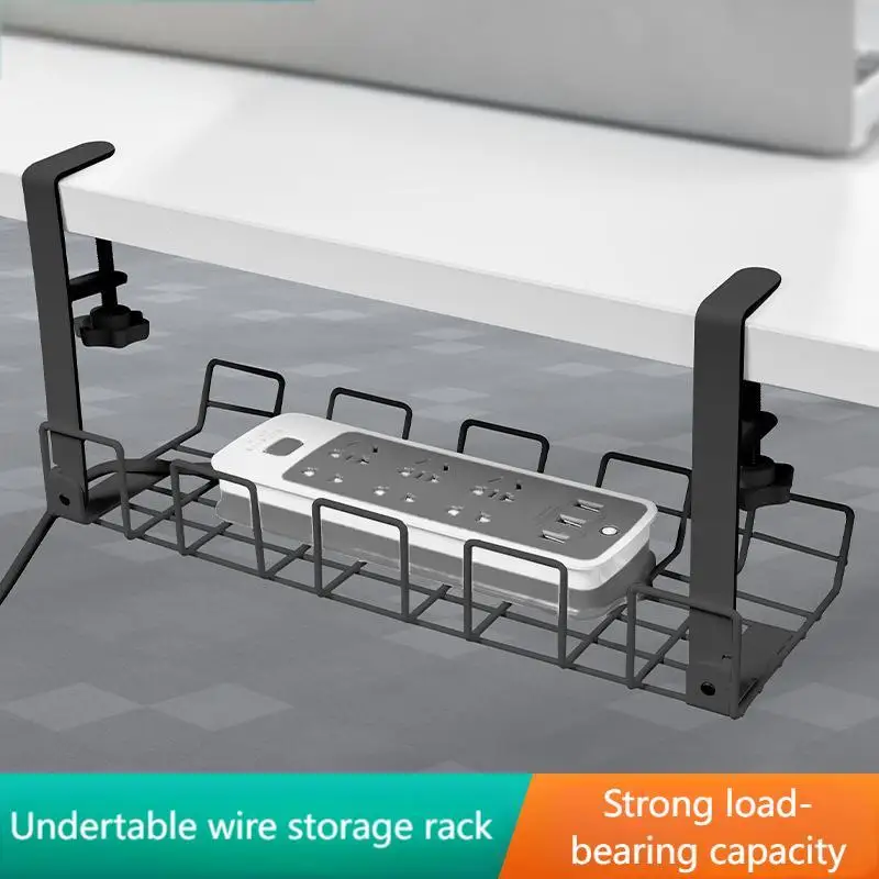 Non drilling desk bottom cable rack wire socket storage rack office desk storage artifact shelf bottom storage rack
Non drilling desk bottom cable rack wire socket storage rack office desk storage artifact shelf bottom storage rack