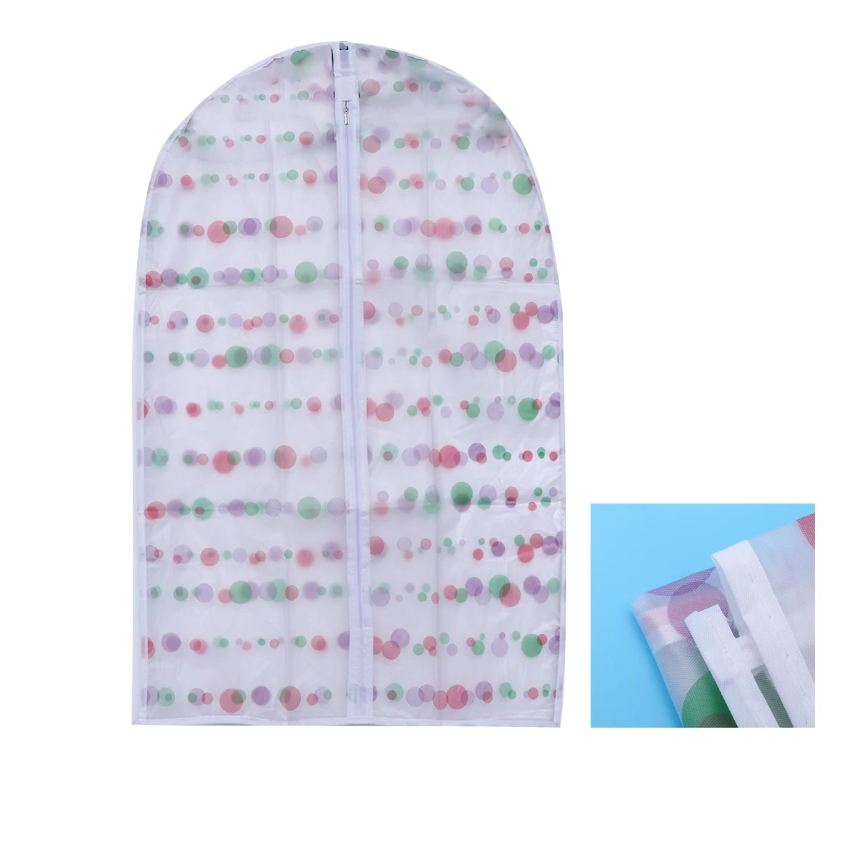 Waterproof Clothes Cover Garment Suit Storage Bag Protector Home Wardrobe Organizer Size S (Dots Pattern)
Waterproof Clothes Cover Garment Suit Storage Bag Protector Home Wardrobe Organizer Size S (Dots Pattern)