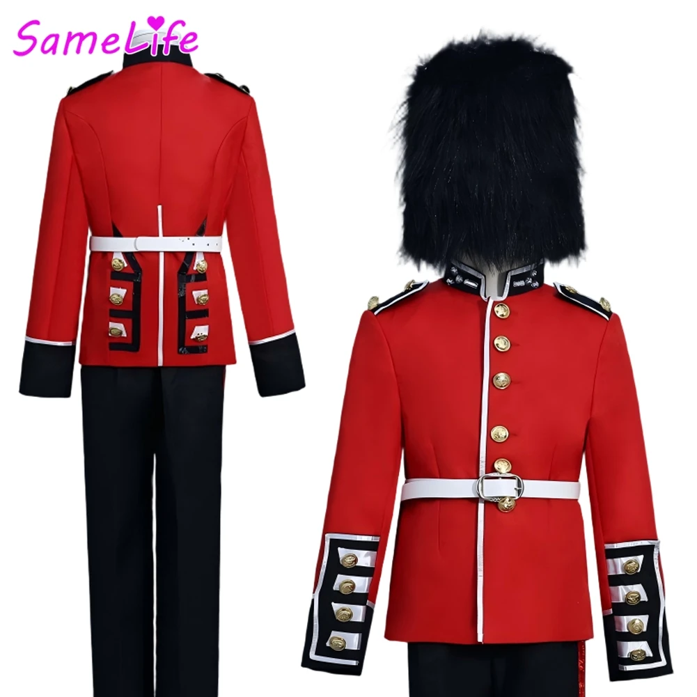Британская гвардия чести Косплей Фэнтези для мальчиков, униформа, сценический костюм с героями мультфильмов, маскировка на Хэллоуин, праздничная одежда для подростков от 6 до 14 лет
Британская гвардия чести Косплей Фэнтези для мальчиков, униформа, сценический костюм с героями мультфильмов, маскировка на Хэллоуин, праздничная одежда для подростков от 6 до 14 лет