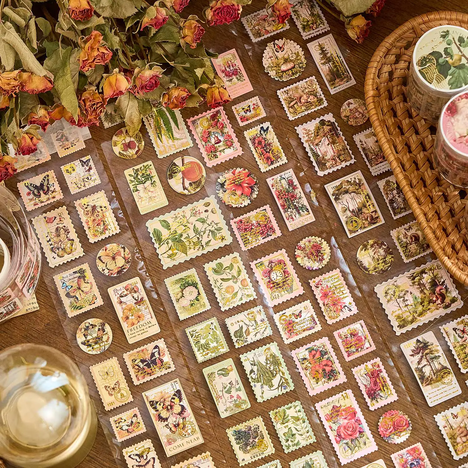 Hot Stamping Stamp Tape Fantasy Dream Entry Series Retro Postmark Hand Account Mobile Phone Case Base Decoration Material DIY Sticker
Hot Stamping Stamp Tape Fantasy Dream Entry Series Retro Postmark Hand Account Mobile Phone Case Base Decoration Material DIY Sticker