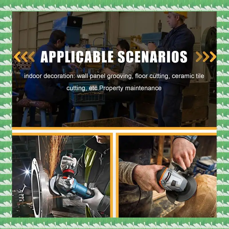 ONCE 3Inch 20000RPM Cordless Electric Angle Grinder Fit Cutting Polishing Power Tools For Dewalt 18V 20V Battery
ONCE 3Inch 20000RPM Cordless Electric Angle Grinder Fit Cutting Polishing Power Tools For Dewalt 18V 20V Battery