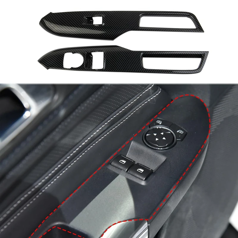 Door Window Lift Switch Panel Cover Trim For Ford Mustang 2024 Interior Accessories Carbon Fiber
Door Window Lift Switch Panel Cover Trim For Ford Mustang 2024 Interior Accessories Carbon Fiber