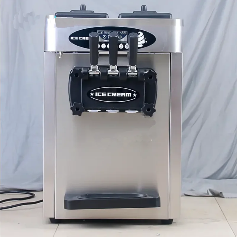 Commercial Soft Ice Cream Machine Price With LCD Display Desktop Stainless Steel Energy Saving Ice Cream Machine
Commercial Soft Ice Cream Machine Price With LCD Display Desktop Stainless Steel Energy Saving Ice Cream Machine