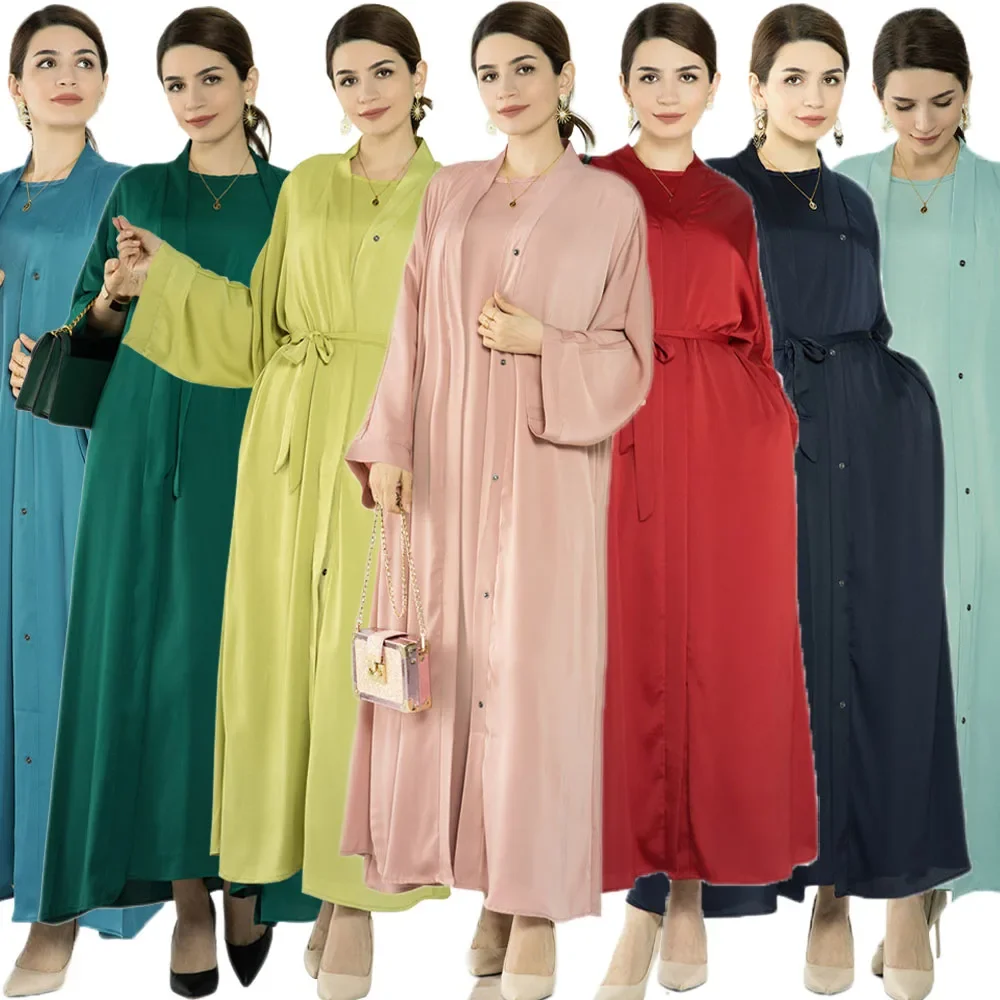 2 Piece Abaya Dress Set Morocco Muslim Abayas Women Kaftans Evening Dresses Women Dubai Turkey Long Dress Robe Femme Vestidos
2 Piece Abaya Dress Set Morocco Muslim Abayas Women Kaftans Evening Dresses Women Dubai Turkey Long Dress Robe Femme Vestidos