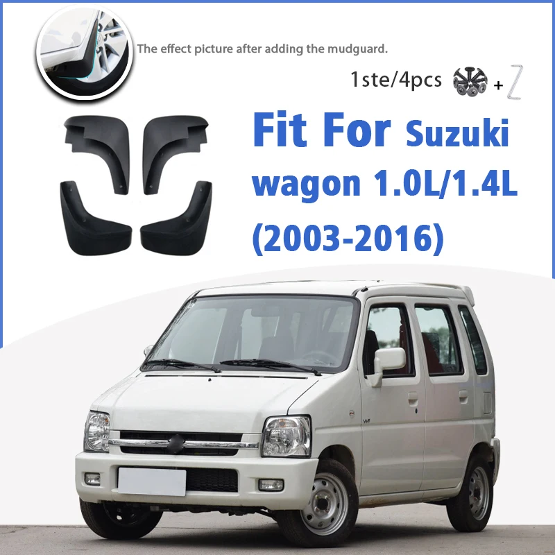Брызговик для Suzuki wagon 1.0L 1.4L 2003-2016, передние и задние брызговики, автомобильные аксессуары, авто Styline, брызговик, крыло
Брызговик для Suzuki wagon 1.0L 1.4L 2003-2016, передние и задние брызговики, автомобильные аксессуары, авто Styline, брызговик, крыло