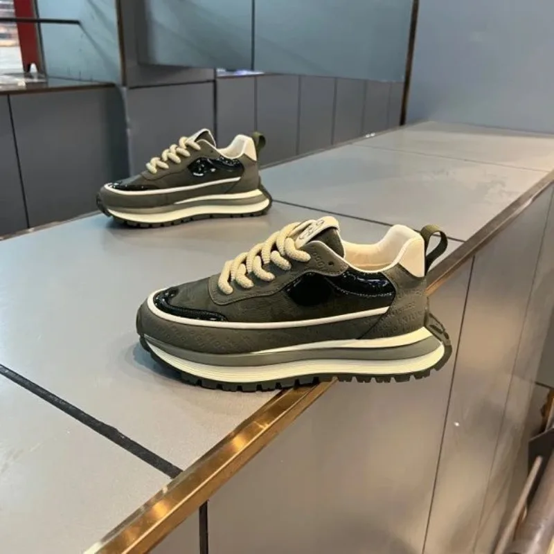 Men's Shoes 2026 Summer Breathable Platform Sneakers Cushioning Running Casual Dad Shoes Height Increasing Trainers
Men's Shoes 2026 Summer Breathable Platform Sneakers Cushioning Running Casual Dad Shoes Height Increasing Trainers