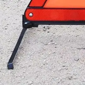 High Visibility Reflective Strips: Foldable Tripod Signs for Car Emergencies
High Visibility Reflective Strips: Foldable Tripod Signs for Car Emergencies