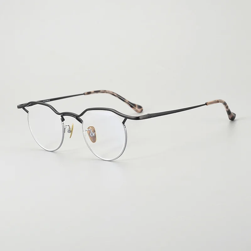 High Quality Vintage Oval Polygon Titanium Glasses Japanese Handmade Frame For Men Women Designer Brand Retro Fashion Eyeglasses
High Quality Vintage Oval Polygon Titanium Glasses Japanese Handmade Frame For Men Women Designer Brand Retro Fashion Eyeglasses