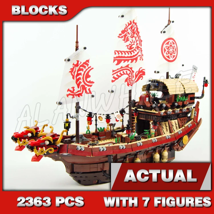 2363pcs Shinobi Destiny's Bounty 3 Modular Levels Wu’s Flying Ship Dragon 10723 Building Block Toys Compatible With Model
2363pcs Shinobi Destiny's Bounty 3 Modular Levels Wu’s Flying Ship Dragon 10723 Building Block Toys Compatible With Model