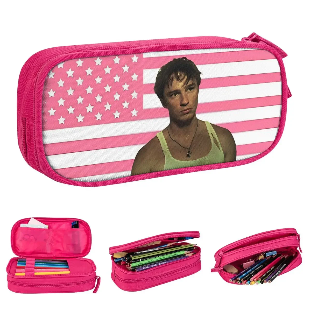 Outerbanks American Flag Pencil Case TV Series Pencilcases Pen Holder Student Big Capacity Bag School Supplies Gift Stationery
Outerbanks American Flag Pencil Case TV Series Pencilcases Pen Holder Student Big Capacity Bag School Supplies Gift Stationery