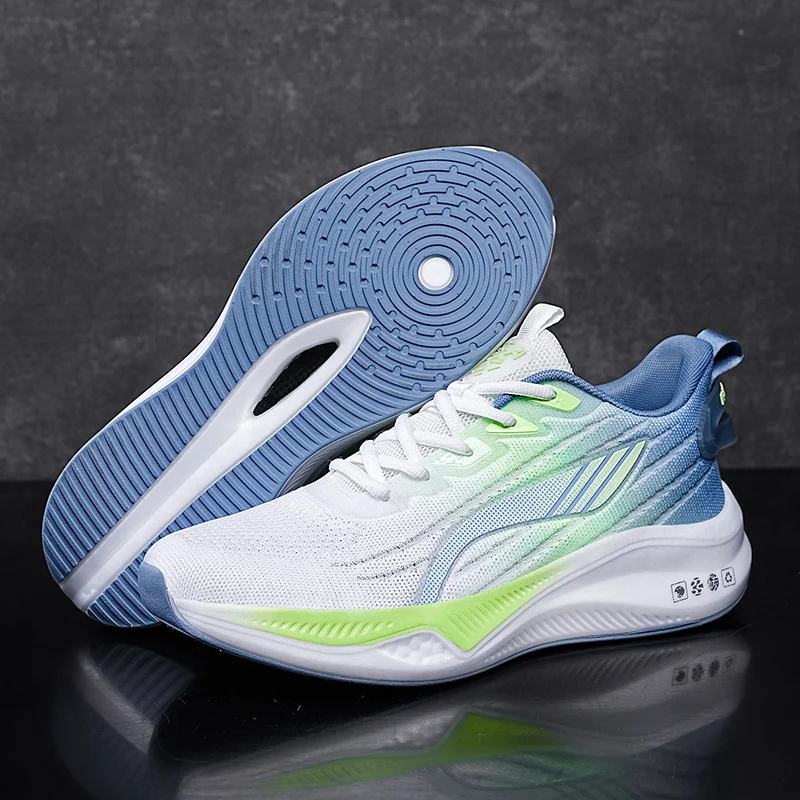 Men's running shoes, four season new mesh breathable sports shoes, versatile, casual and lightweight running shoes
Men's running shoes, four season new mesh breathable sports shoes, versatile, casual and lightweight running shoes