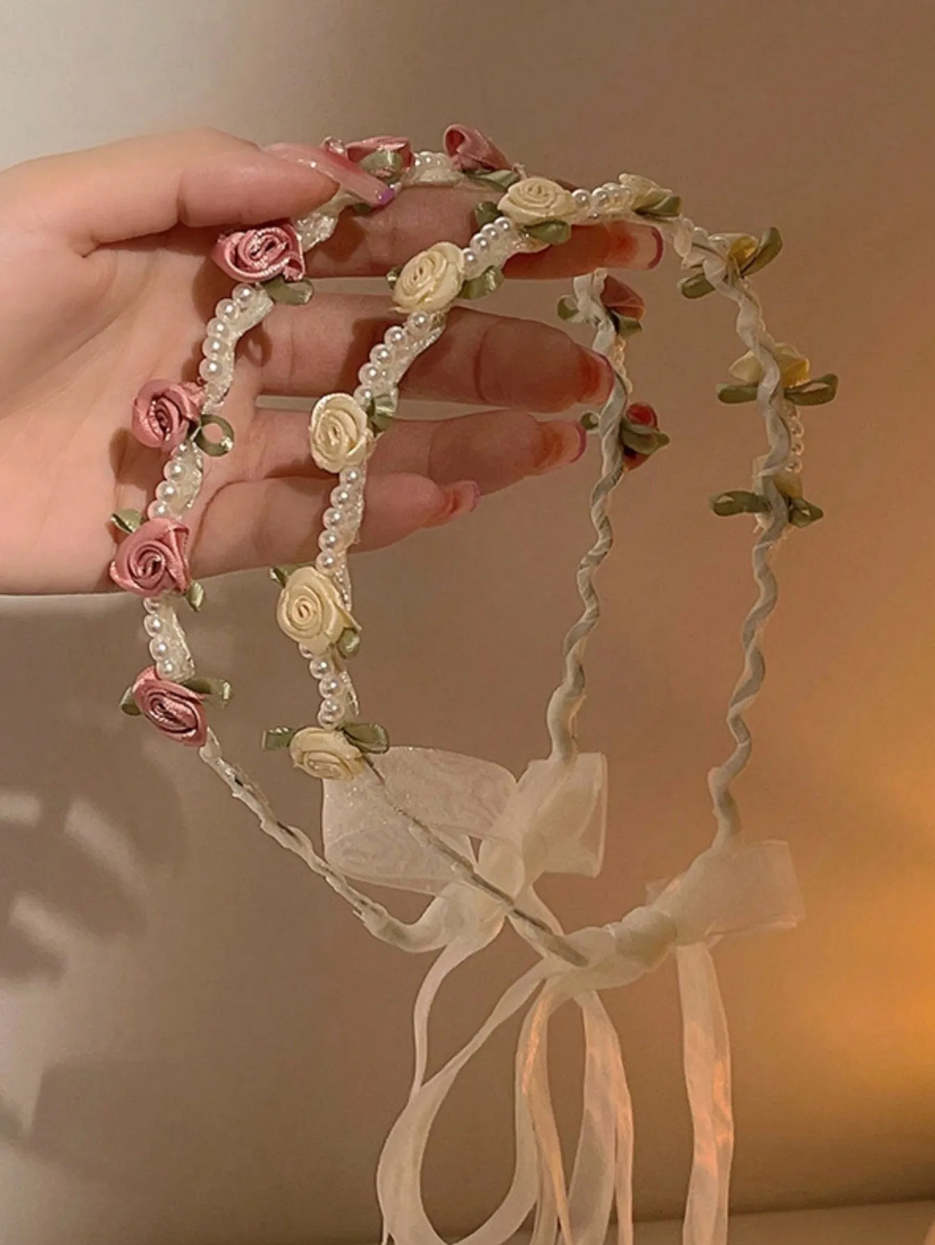2pcs Women's Fashionable Elegant Faux Pearl Rose Flower Headbands, Suitable For Daily Use, Home, School, Beach, Office, Party, Holiday, Birthday, Back To School, New Year, Valentine's Day, Wedding Valentines,Hairband,Hair Hoop Hair Accessories Head Access
2pcs Women's Fashionable Elegant Faux Pearl Rose Flower Headbands, Suitable For Daily Use, Home, School, Beach, Office, Party, Holiday, Birthday, Back To School, New Year, Valentine's Day, Wedding Valentines,Hairband,Hair Hoop Hair Accessories Head Access