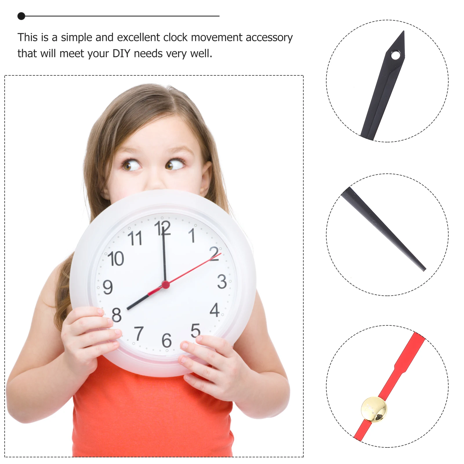 10pcs Metal Clock Hands Aluminum Repair Replacement for Wall Clock Quartz Craft Home Decor Large Accessories 
10pcs Metal Clock Hands Aluminum Repair Replacement for Wall Clock Quartz Craft Home Decor Large Accessories