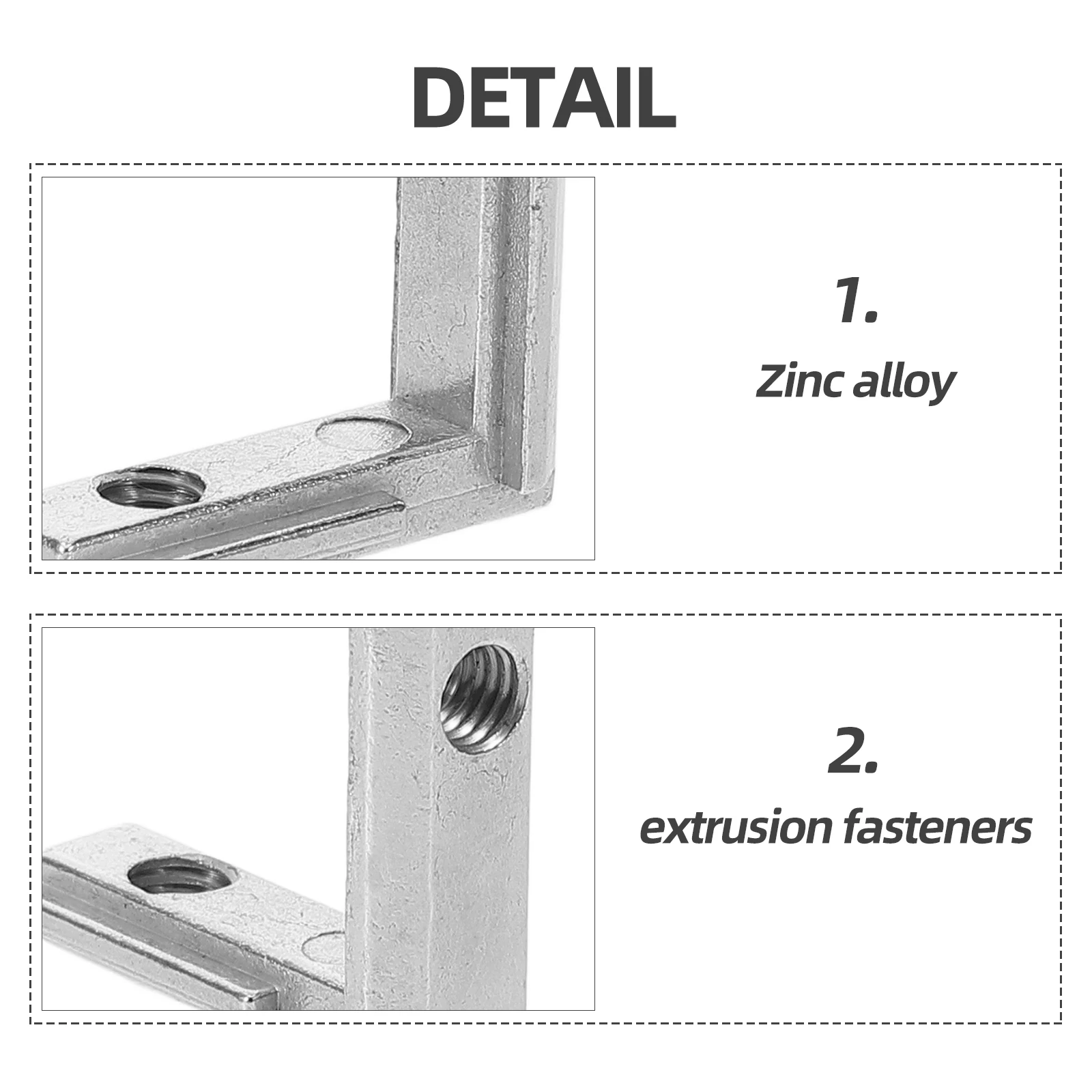 20 Sets Corner Fittings Metal Braces Shaped Brackets Extrusion Profile Joint Shelf
20 Sets Corner Fittings Metal Braces Shaped Brackets Extrusion Profile Joint Shelf