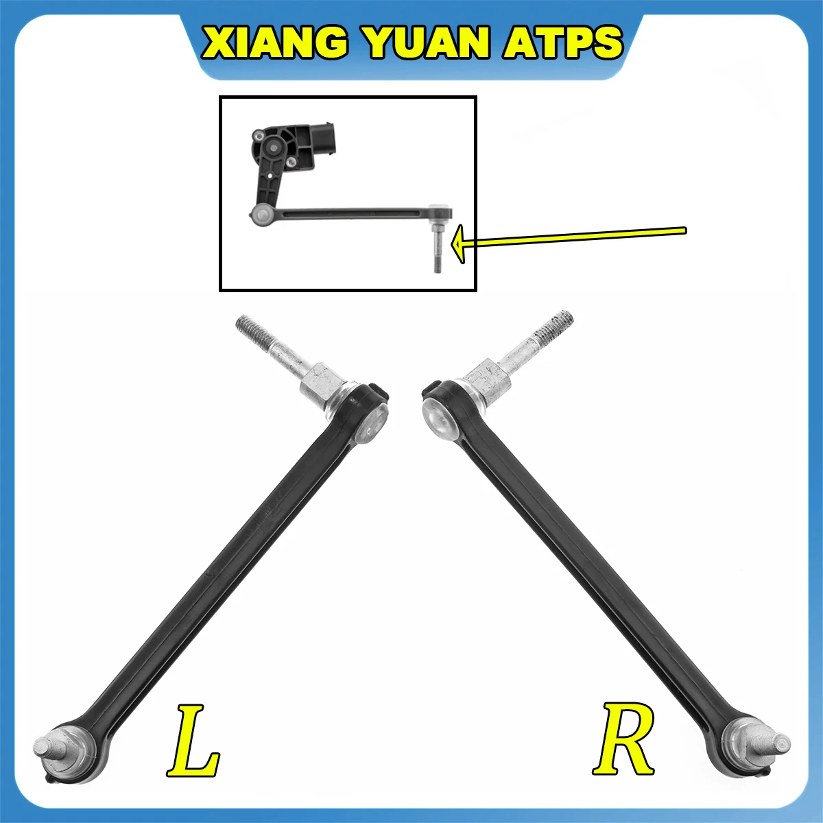 For 3D0941285E 3D0941286E 3D0941285C 3D0941286C 3D0941286D Headlight Level Sensor Connecting Rod Fits for VW Phaeton 2002-2016
For 3D0941285E 3D0941286E 3D0941285C 3D0941286C 3D0941286D Headlight Level Sensor Connecting Rod Fits for VW Phaeton 2002-2016