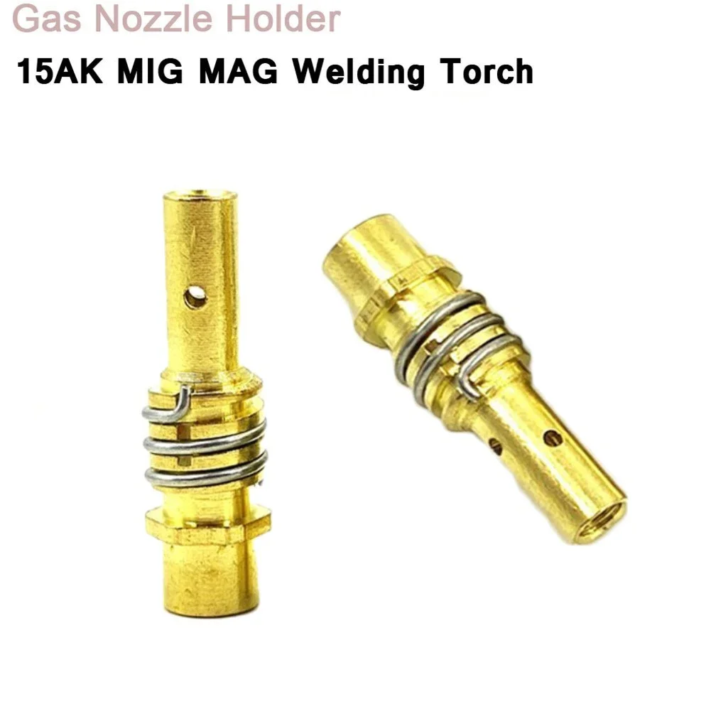 2Pcs Welding Accessories Gas Nozzle Holder With Nozzle Spring For Welding Equipment Tig MIG/MAG Welding Torch Contact Tip Holder
2Pcs Welding Accessories Gas Nozzle Holder With Nozzle Spring For Welding Equipment Tig MIG/MAG Welding Torch Contact Tip Holder