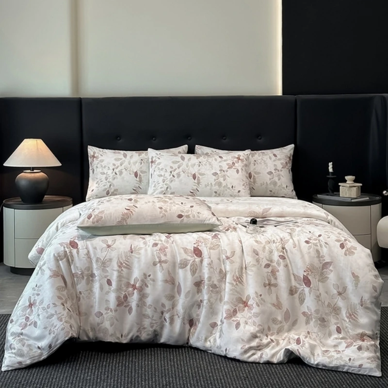 Luxury Organic Bamboo Bedding Set Duvet Cover Double Comforter Cover Bedding Silky Quilt Covers Queen/King Couple Single Bed
Luxury Organic Bamboo Bedding Set Duvet Cover Double Comforter Cover Bedding Silky Quilt Covers Queen/King Couple Single Bed