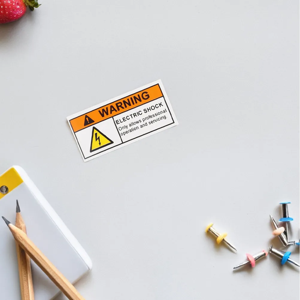 Electrical Hazard Warning Label Voltage Shock Safety Sticker Bilingual English Chinese Clear Bold Text for Schools Hospitals
Electrical Hazard Warning Label Voltage Shock Safety Sticker Bilingual English Chinese Clear Bold Text for Schools Hospitals