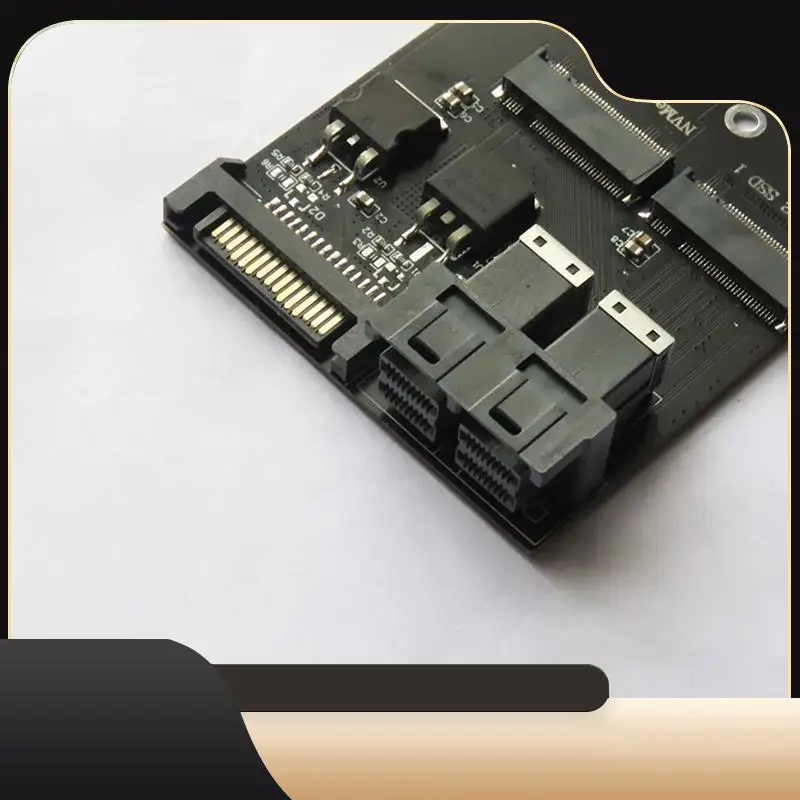 2-портовый адаптер SFF-8643 U.2 в Nvme M.2 NGFF SSD-конвертер SFF-8643 Адаптер U.2 на Dual M-Key NVME M2 NGFF SSD-T44C
2-портовый адаптер SFF-8643 U.2 в Nvme M.2 NGFF SSD-конвертер SFF-8643 Адаптер U.2 на Dual M-Key NVME M2 NGFF SSD-T44C