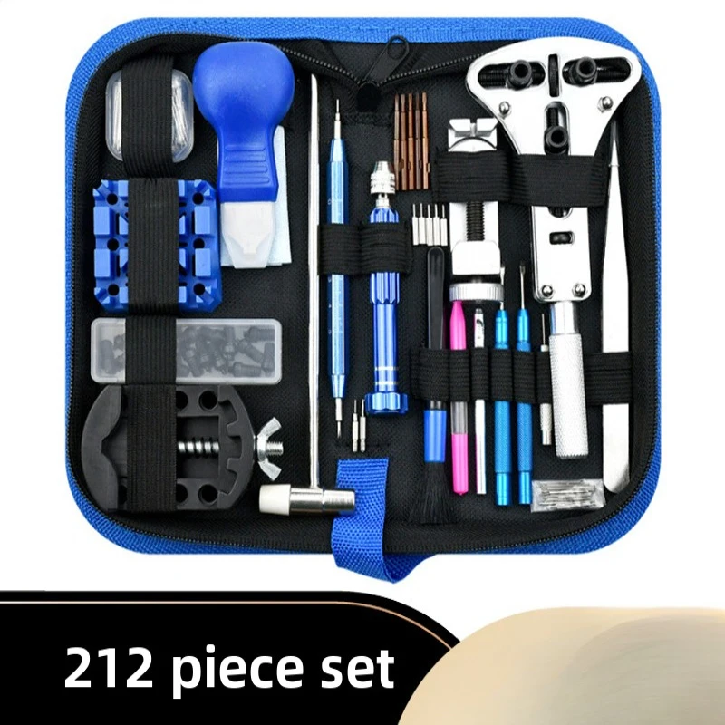 Watch Repair Tool Kit Watch Link Pin Remover Shell Opener Spring Bar Remover Clock Battery Replacement Strap Needle Set Accessor
Watch Repair Tool Kit Watch Link Pin Remover Shell Opener Spring Bar Remover Clock Battery Replacement Strap Needle Set Accessor