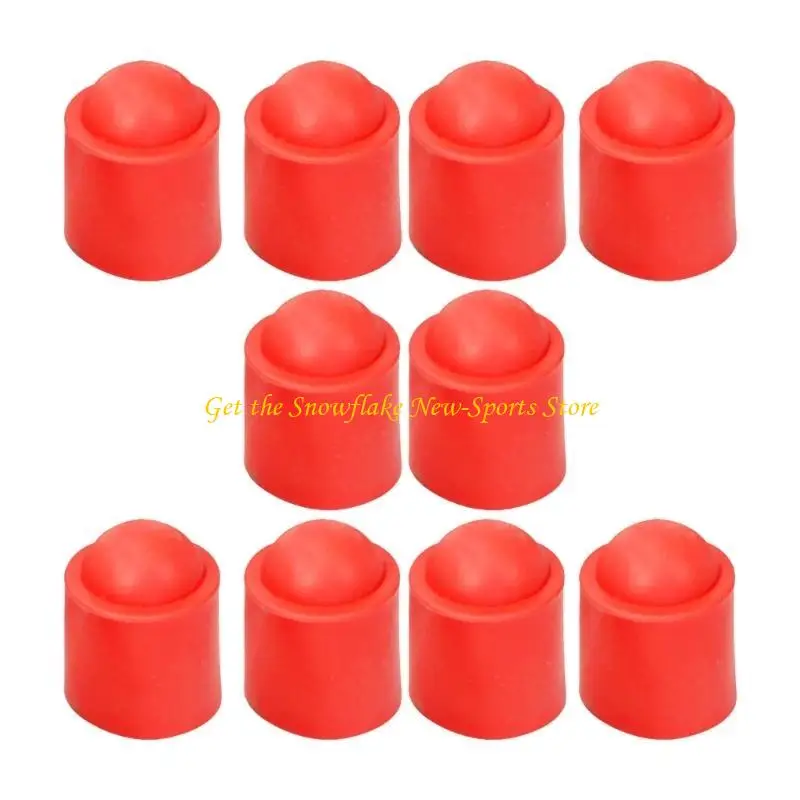 E56D 10pack Durability Pool End Cover Simplistic Pool Cue Bottom for Frequent Player
E56D 10pack Durability Pool End Cover Simplistic Pool Cue Bottom for Frequent Player