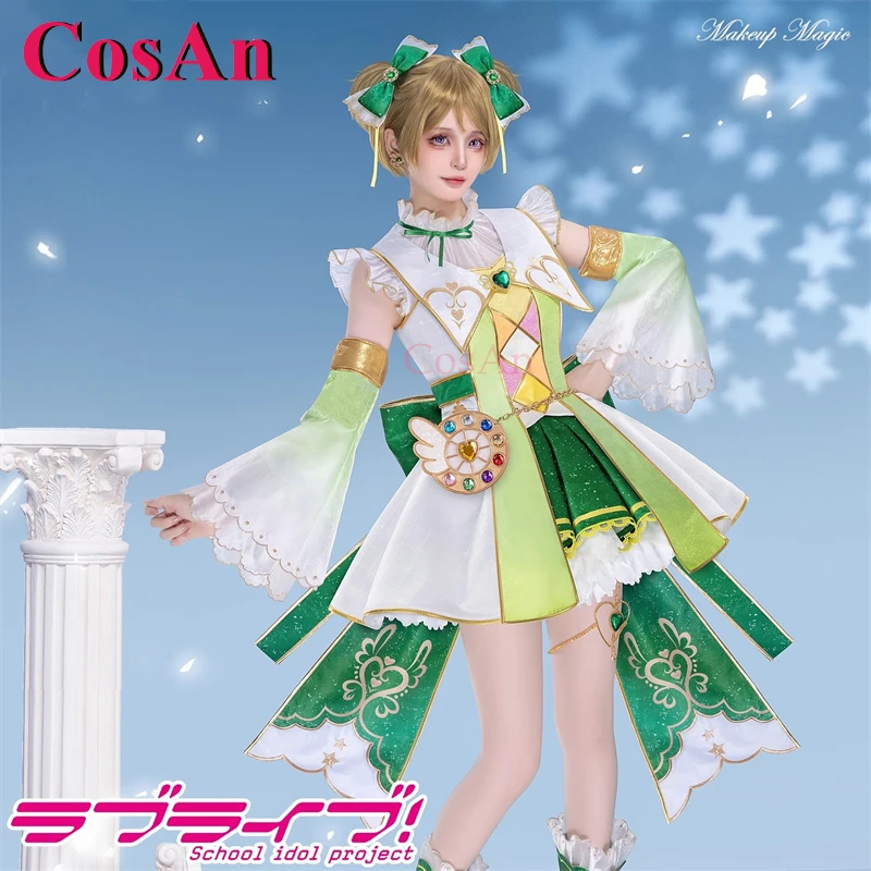 Костюмы для косплея CosAn Anime LoveLive Коидзуми Ханайо, магическое очарование, милое и стильное платье, одежда для ролевых игр на Хэллоуин, размеры S-XL
Костюмы для косплея CosAn Anime LoveLive Коидзуми Ханайо, магическое очарование, милое и стильное платье, одежда для ролевых игр на Хэллоуин, размеры S-XL