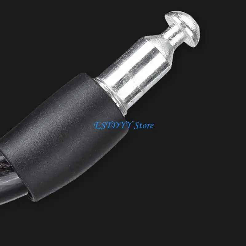 G6DE Coiling Cable Lock Bike Safty Lock with 2 Keys, Bike Lock with Mounting Bracket
G6DE Coiling Cable Lock Bike Safty Lock with 2 Keys, Bike Lock with Mounting Bracket