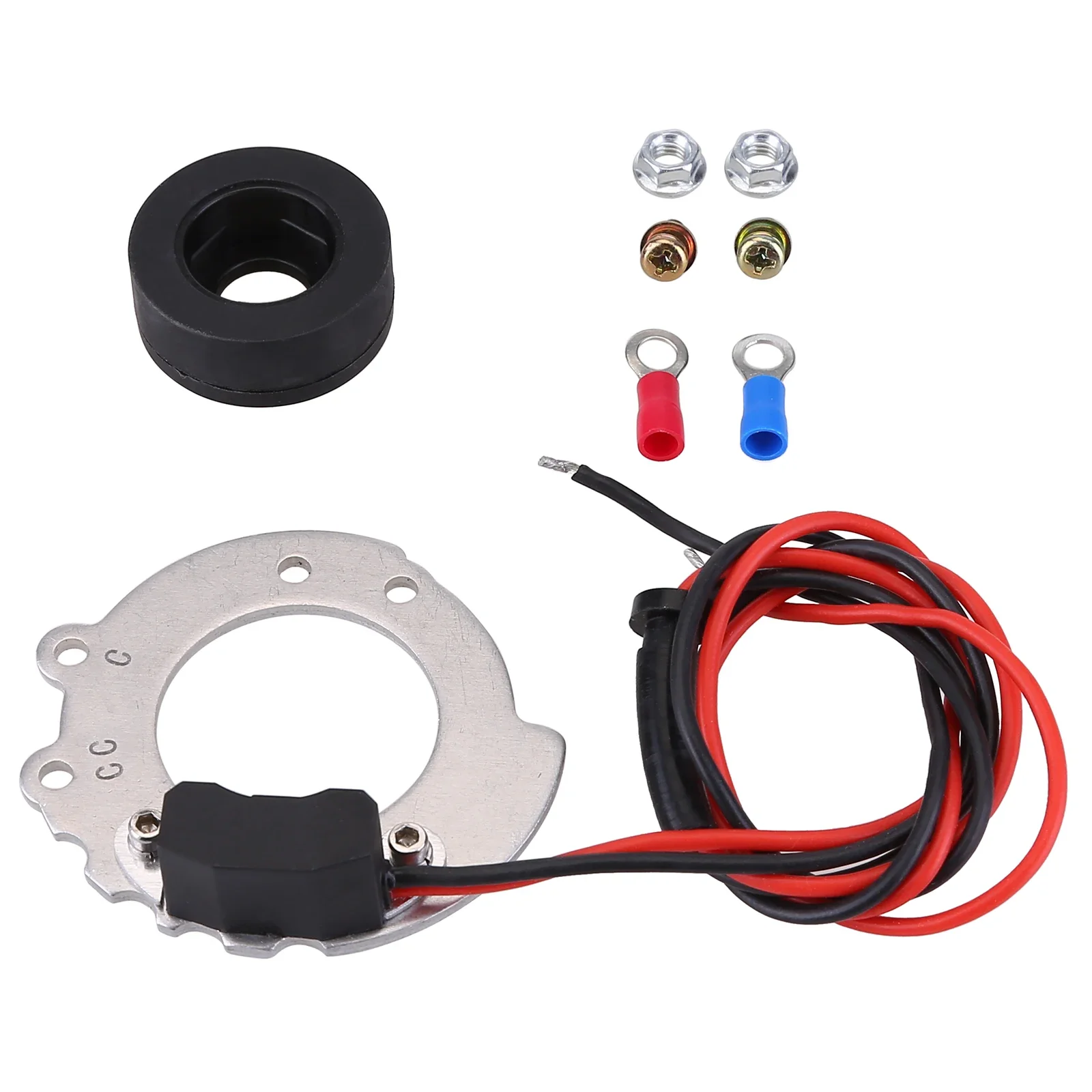 1244A Electronic Ignition Conversion Kit Compatible for Tractors 8N 4 Cylinder Series 500 to 900 Series
1244A Electronic Ignition Conversion Kit Compatible for Tractors 8N 4 Cylinder Series 500 to 900 Series
