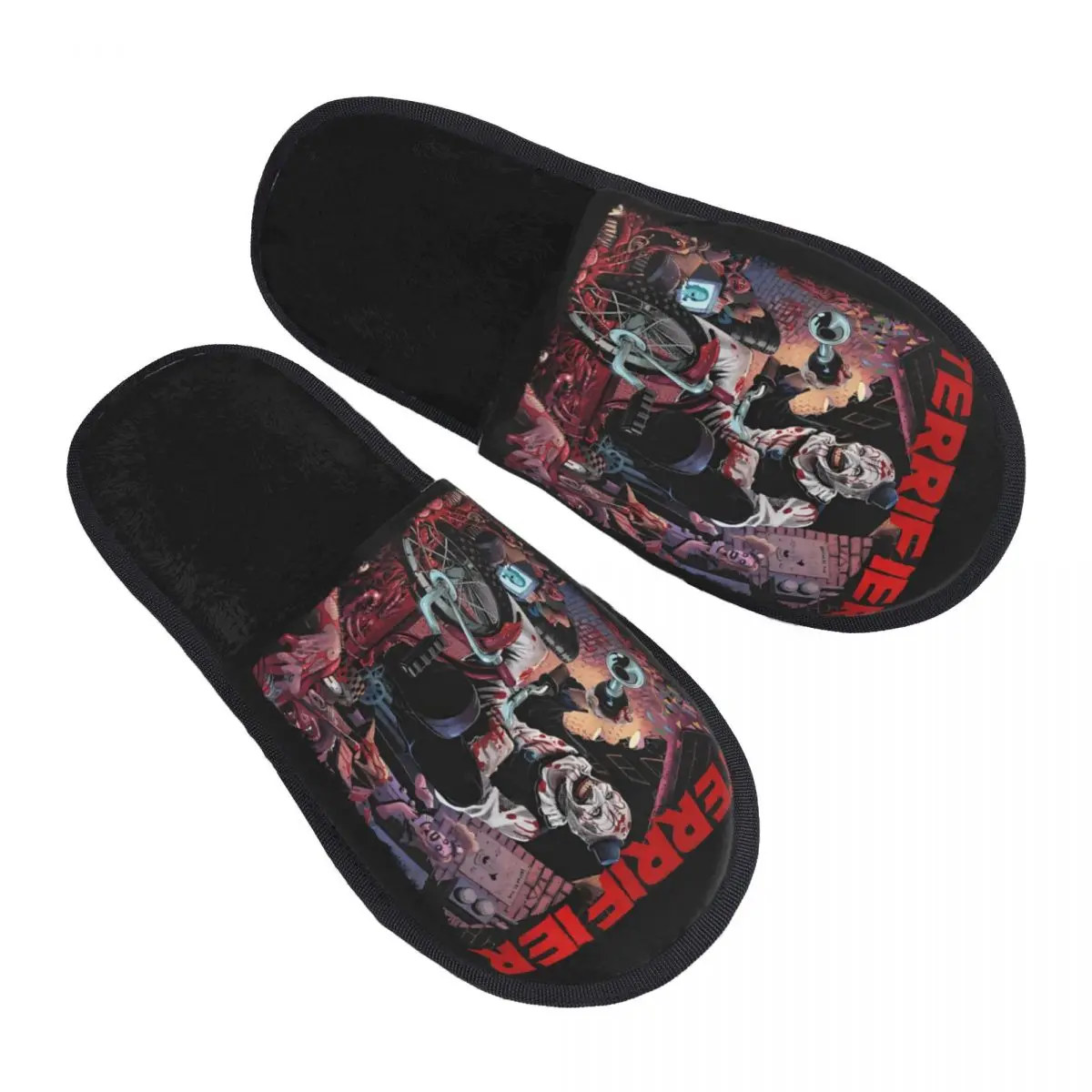 Custom Print Women Terrifiers Halloween Horror Movie House Slippers Soft Warm Memory Foam Fluffy Slipper Indoor Outdoor Shoes
Custom Print Women Terrifiers Halloween Horror Movie House Slippers Soft Warm Memory Foam Fluffy Slipper Indoor Outdoor Shoes