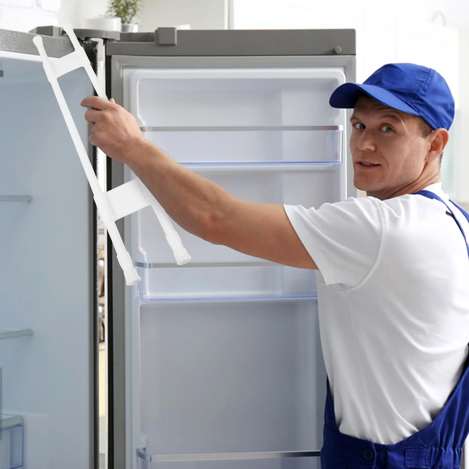 Пара регулируемых телескопических опорных стержней для холодильника RV, выдвижной органайзер для углового хранения, аксессуары для автодомов и прицепов
Пара регулируемых телескопических опорных стержней для холодильника RV, выдвижной органайзер для углового хранения, аксессуары для автодомов и прицепов