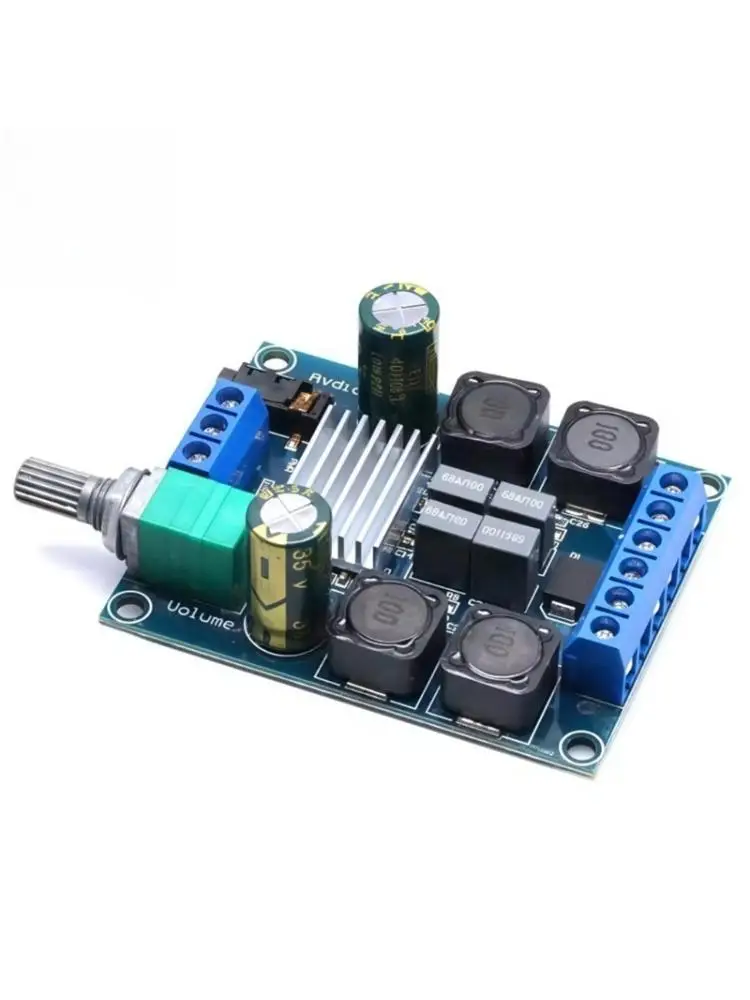 Y1UB XY-502 Efficient 50Wx2 Auditory Amplifier Module TPA3116D2 Chip For Multimedia Systems And DIY Sound Projects
Y1UB XY-502 Efficient 50Wx2 Auditory Amplifier Module TPA3116D2 Chip For Multimedia Systems And DIY Sound Projects