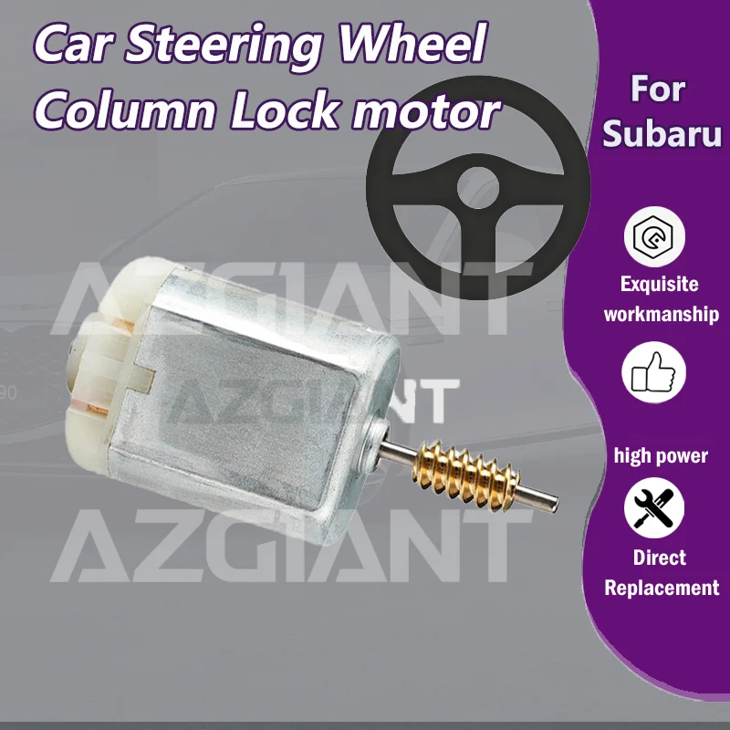 AZGIANT 13800 RPM Car Steering Column Lock motor For 2004-2009 Subaru Outback strong power 0.11A carbon brush tool Repair
AZGIANT 13800 RPM Car Steering Column Lock motor For 2004-2009 Subaru Outback strong power 0.11A carbon brush tool Repair
