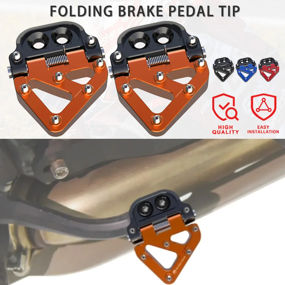 790 ADV S R Motorcycle Accessories Folding Rear Brake Pedal Step Tip Plate For 790 ADVENTURE S/R 2018 2019 2020 2021 2022 2023
790 ADV S R Motorcycle Accessories Folding Rear Brake Pedal Step Tip Plate For 790 ADVENTURE S/R 2018 2019 2020 2021 2022 2023