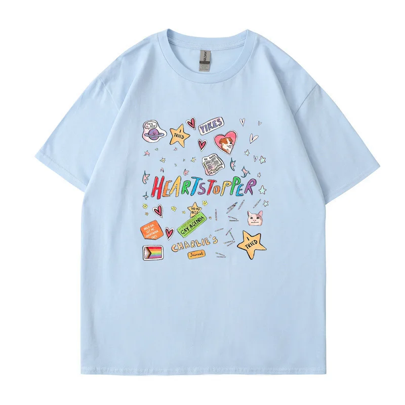 2025 Summer New Cotton Printed Short-sleeved T-shirt Couple Joker Casual Fashion Short-sleeved Slim Top Tide
2025 Summer New Cotton Printed Short-sleeved T-shirt Couple Joker Casual Fashion Short-sleeved Slim Top Tide